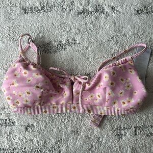 Billabong medium spring pink bikini swim top